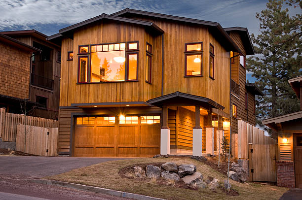 istock Exterior taken at twilight 186813450