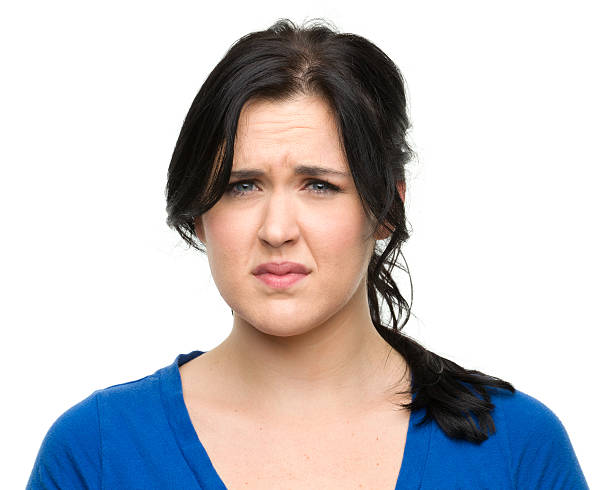 istock Concerned Young Woman Frowning 186814457