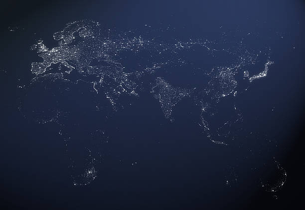 istock Night Lights of World Cities 186814479