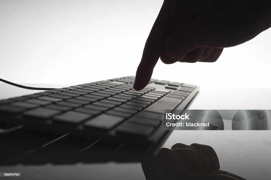 Repassage sur clavier - Photo de Clavier d'ordinateur libre de droits