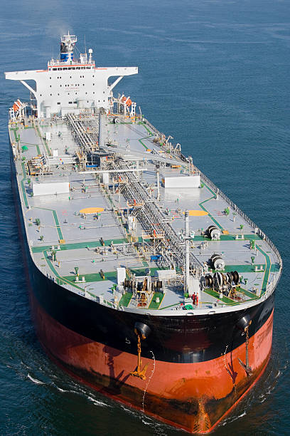 istock Aerial view of Tanker 186815585