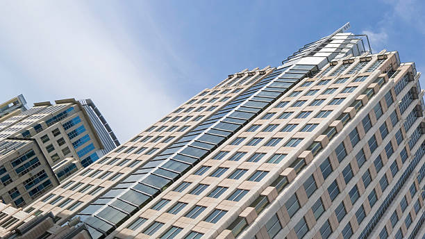 istock High rise in the morning 186816011