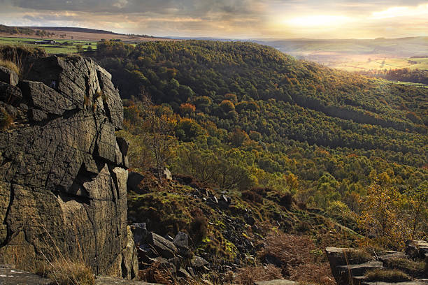 istock Autumn landscape in Derbyshire England 186816408