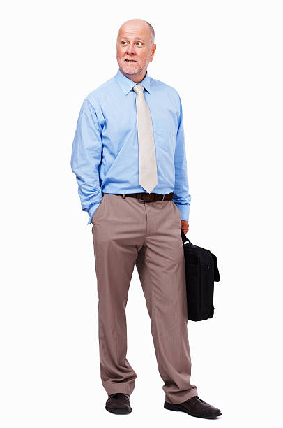istock Male executive carrying his briefcase 186817106