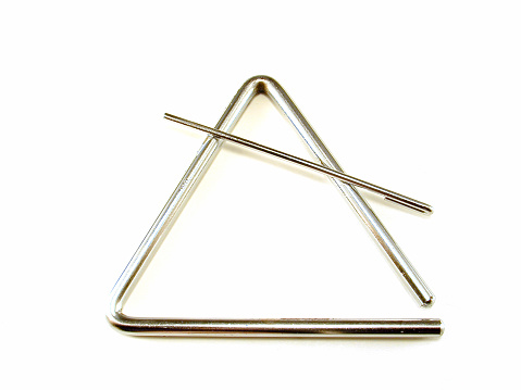 Science and education n-Wood set square triangle isolated