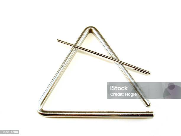 Foto de Triângulo e mais fotos de stock de Triângulo - Instrumento de percussão - Triângulo - Instrumento de percussão, Triângulo - Formato Bidimensional, Instrumento musical