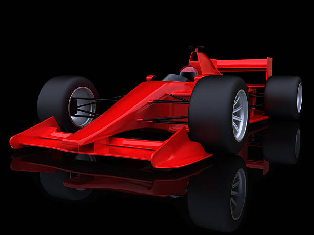 istock Abstract open-wheel single-seater racing car Car 186817328