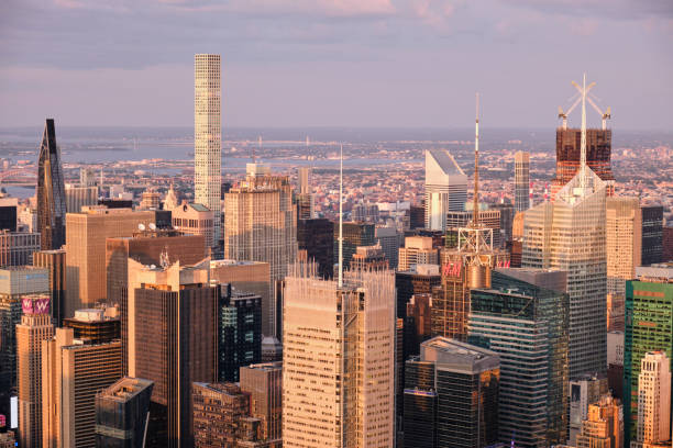 istock new-york city archtecture in downtown sunny light day 1868173349