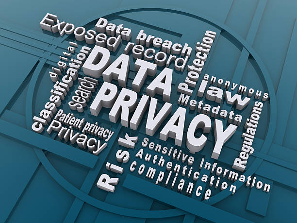data privacy stock photo