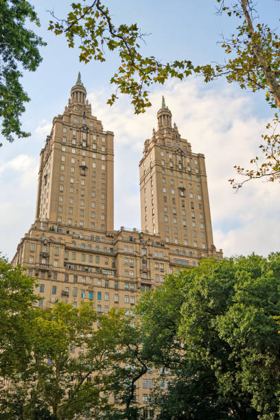 new-york city archtecture in downtown sunny light day. High quality photo
