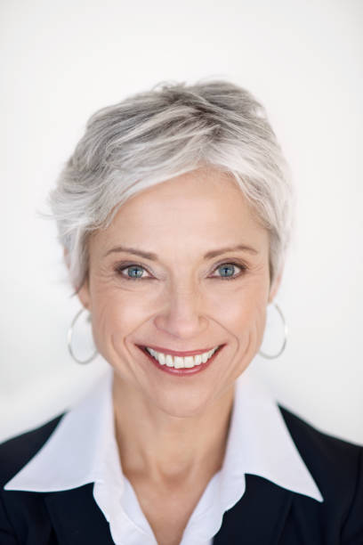 istock Mature executive business woman 186817731