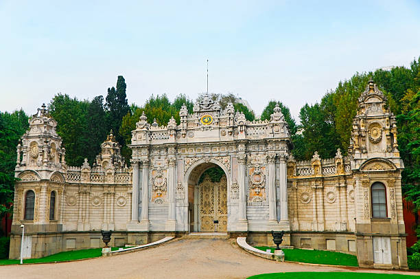 istock Dolmabahce Palace in Istanbul, Turkey 186817947