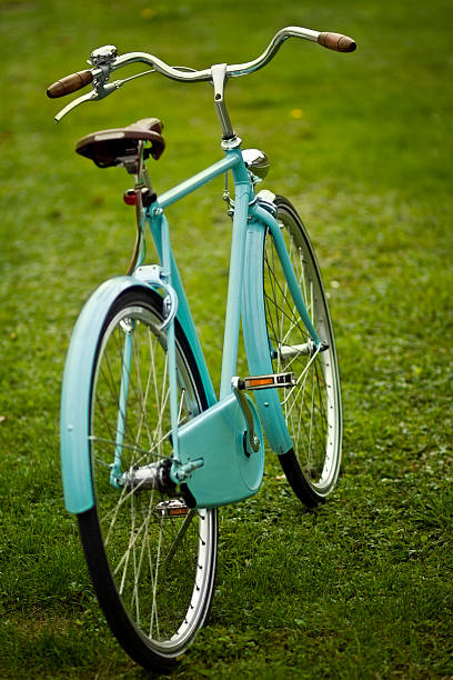 istock Vintage Bike on Grass 186818032