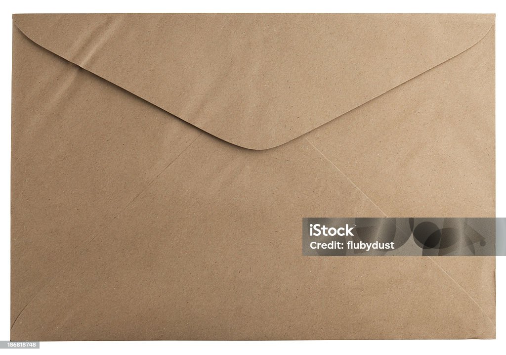 envelope reciclado - Royalty-free Envelope kraft Foto de stock