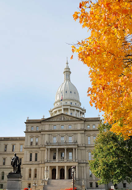 istock Capitol Building, Lansing Michigan 186818903