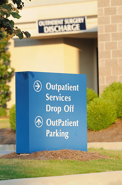 istock Outpatient services drop off parking and discharge 186819013