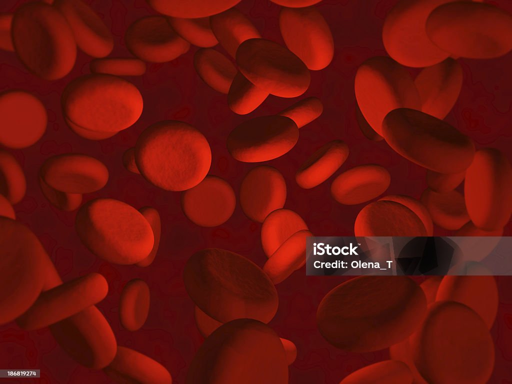 Cellule del sangue - Foto stock royalty-free di Arteria umana