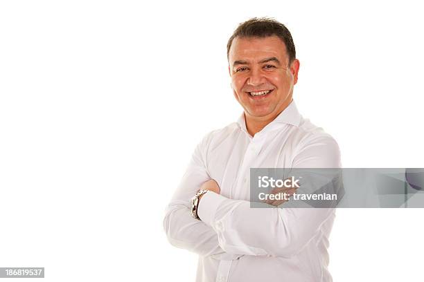 Portrait Of A Smiling Man Stock Photo - Download Image Now - Human Face, Looking At Camera, Men