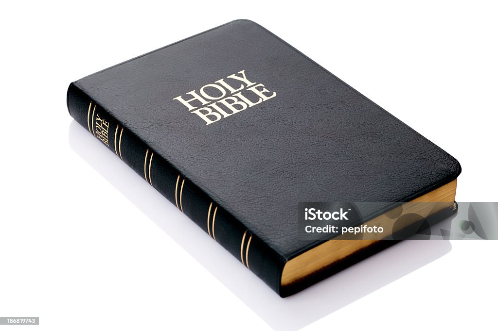 Holy Bible Bible  isolated on white Bible Stock Photo