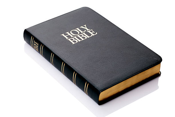 Holy Bible Bible  isolated on white bible stock pictures, royalty-free photos & images