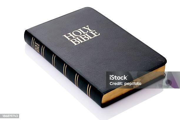 Holy Bible Stock Photo - Download Image Now - Bible, White Background, Cut Out