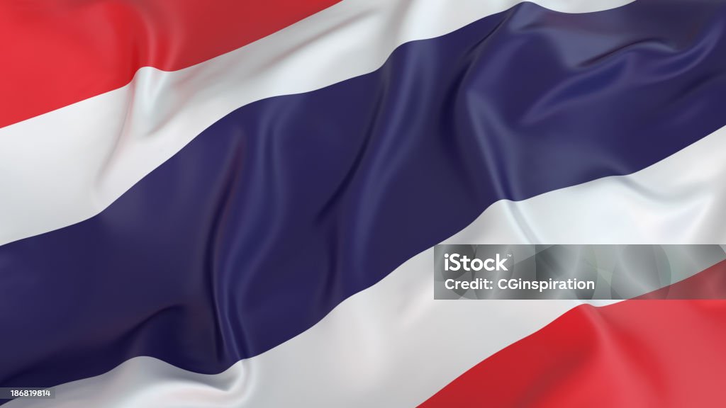 Thailand flag  Thai Flag Stock Photo