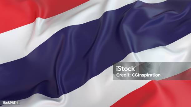 Thailand Flag Stock Photo - Download Image Now - Thai Flag, Asia, Bangkok