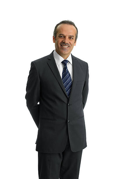 istock Portrait of a friendly businessman 186820037
