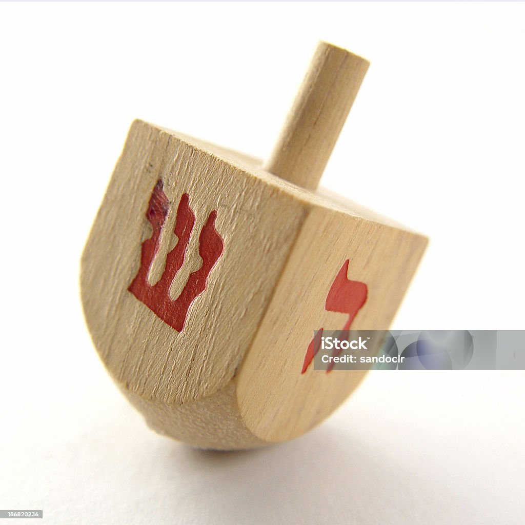 Peonza judía de madera - Foto de stock de Peonza judía libre de derechos