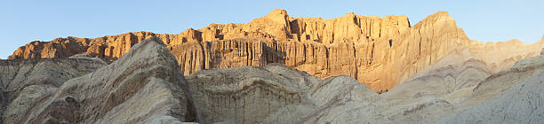 Golden Canyon, Death Valley National Park stock photo