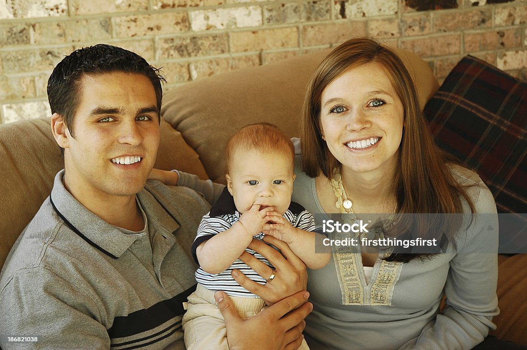 Happy familia - Foto de stock de Bebé libre de derechos