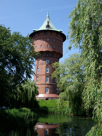 The watertower in Cuxhaven germany is a local landmark.