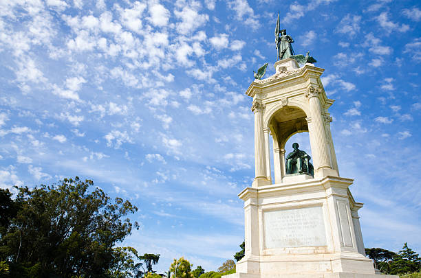 istock Francis Scott Key monument and statue at Golden Gate Park 186821568