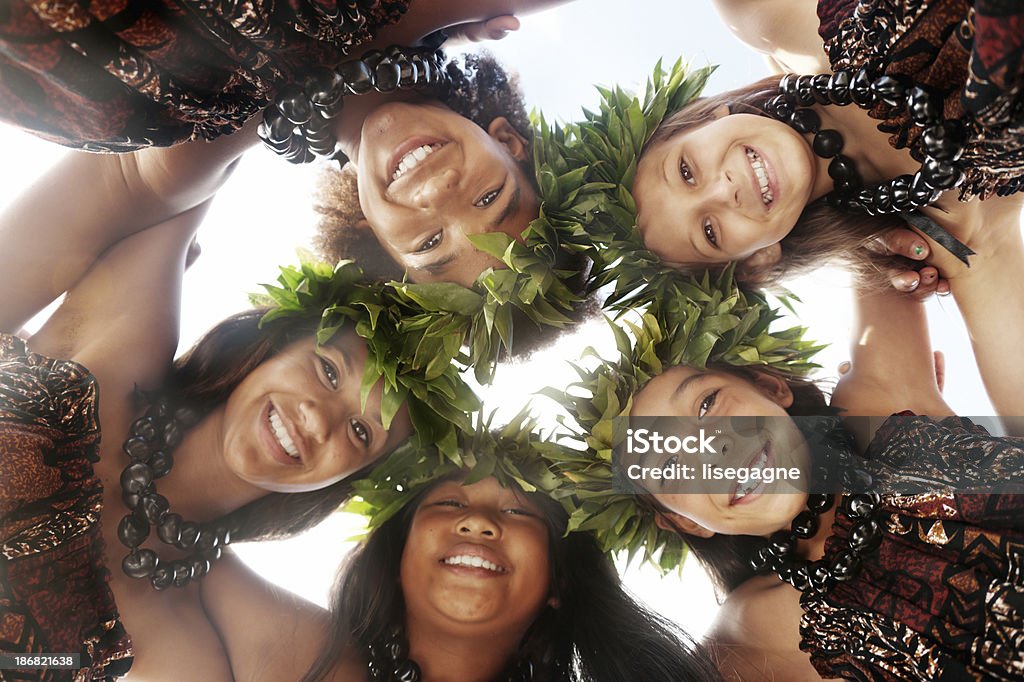 Hula dancers Hula dancer Pacific Islands Stock Photo