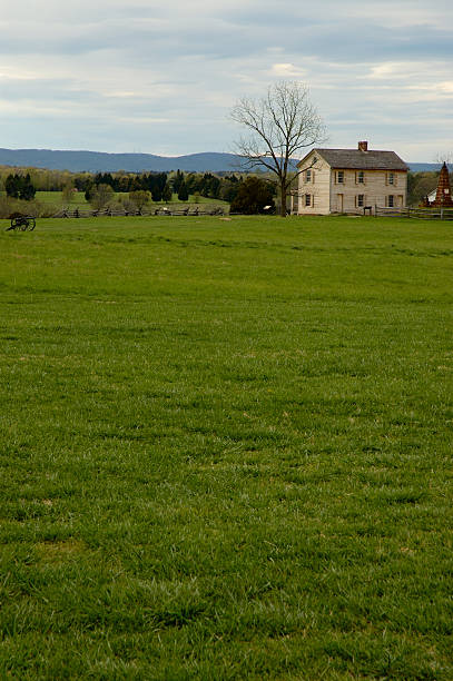 maison henry - manassas war famous place park photos et images de collection