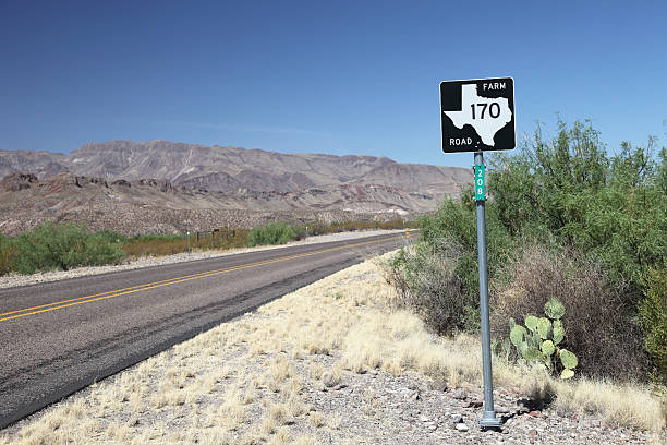 istock Farm Road  170 in West Texas 186822051