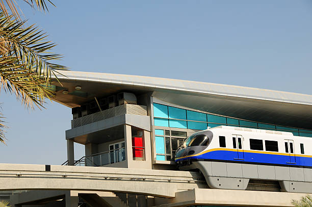 istock Palm Jumeirah Monorail 186822078