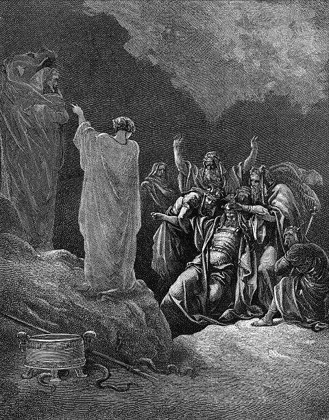 istock Saul and the witches of Endor 186822236