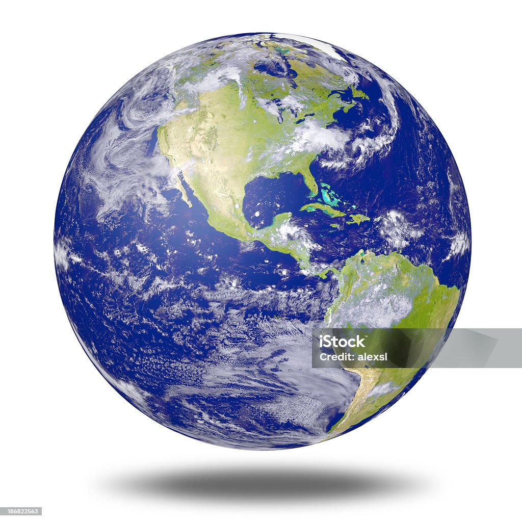 Globo do mundo - Royalty-free Globo terrestre Foto de stock