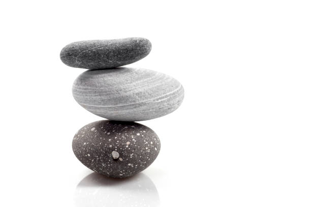 적재형 stones - stone balance zen like nature 뉴스 사진 이미지