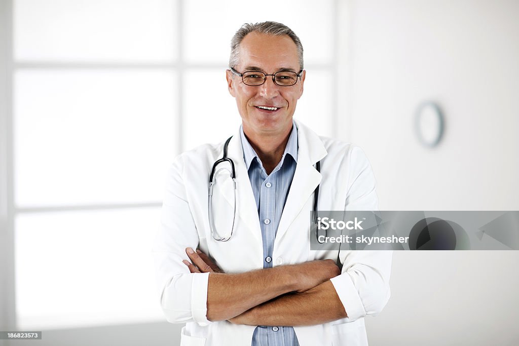 Retrato de um médico de sucesso - Royalty-free Adulto Foto de stock