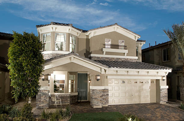 istock Home Exterior House Design 186823648