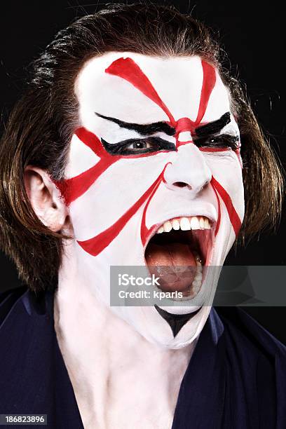 Etnia Shootasiática Kabuki - Fotografias de stock e mais imagens de Kabuki - Kabuki, 20-29 Anos, Adulto