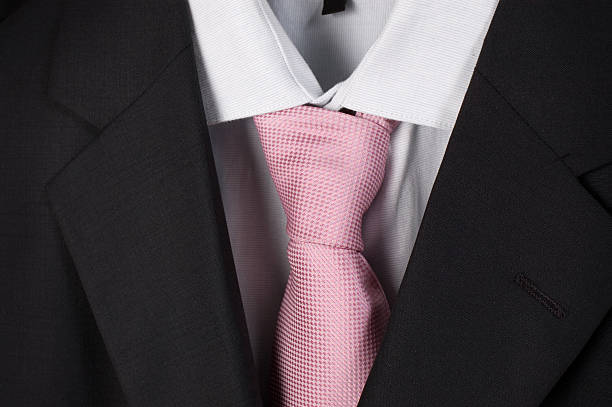 istock Black Jacket with Shirt and Tie 186824099
