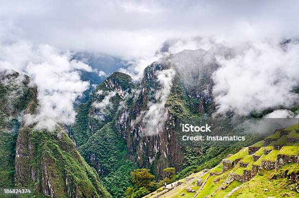 Urubambatal Gesehen Von Machu Picchu Stockfoto und mehr Bilder von Anden - Anden, Anhöhe, Bildhintergrund