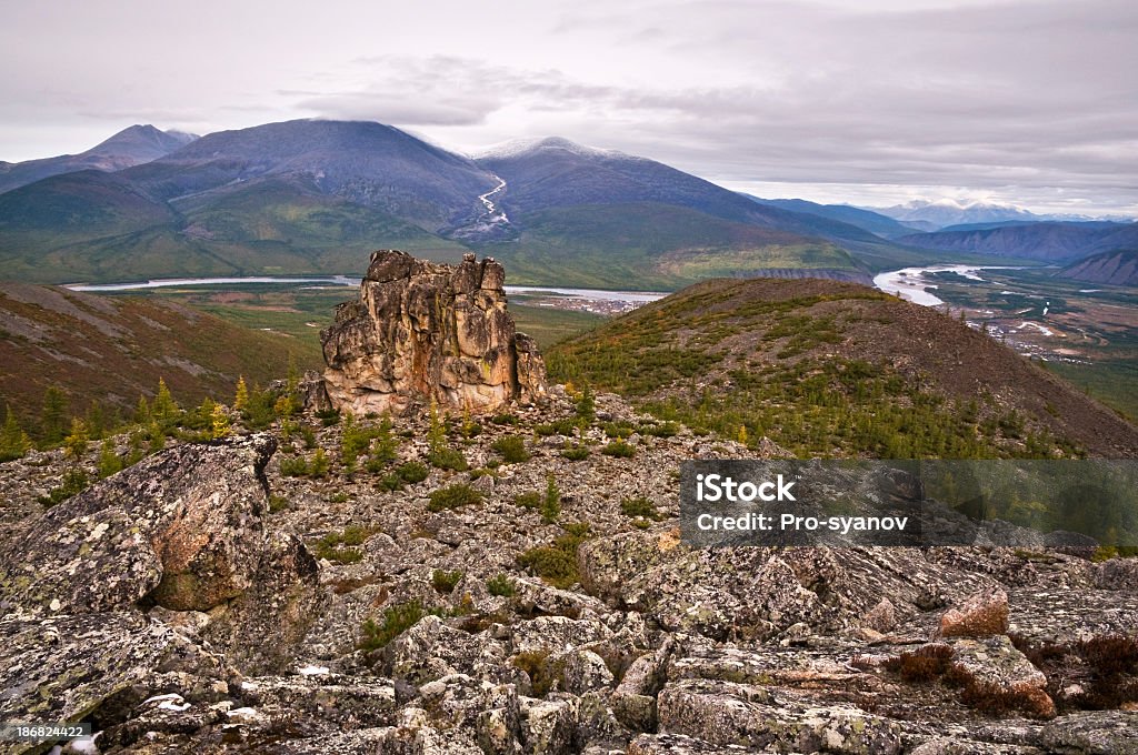 Der bergigen Landschaft. - Lizenzfrei Republik Sacha Stock-Foto