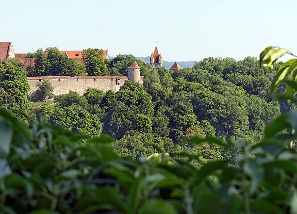 istock rothenburg city wall 186824595