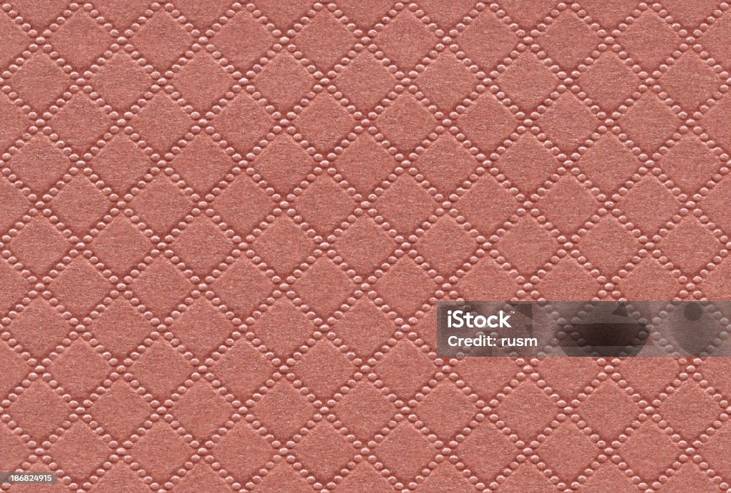 Seamless pink textured paper background Luxury decorative paper with embossed rhombs pattern. Very high resolution and lot of details. Brocade Stock Photo