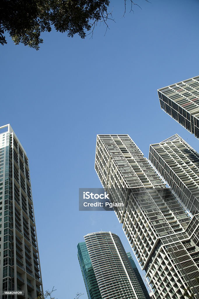 Tagsüber die skyline von Miami, Florida - Lizenzfrei Abstrakt Stock-Foto