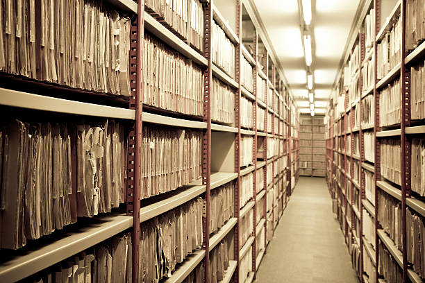 files in a archive "many File Folders in a archiveselective focus, low depth of field" old file folder stock pictures, royalty-free photos & images